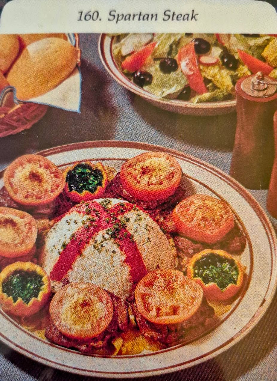 Spartan Steak is neither Spartan nor steak. Discuss. Recipe & Results on the blog.